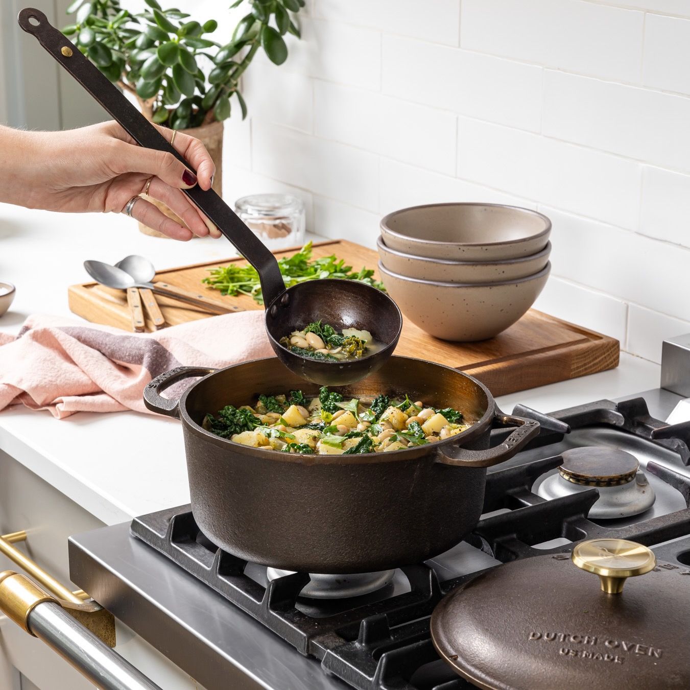 Cast Iron Ladle
