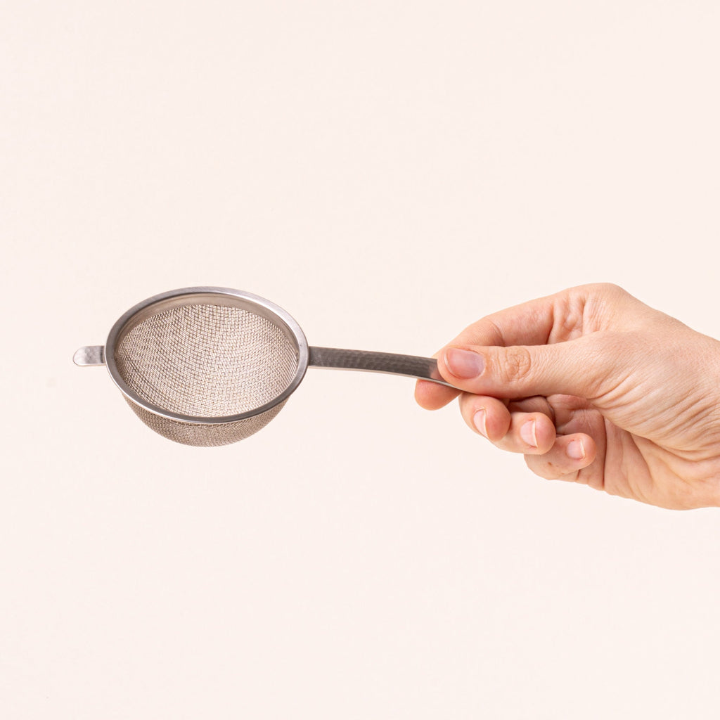 Hammered Steel Strainer