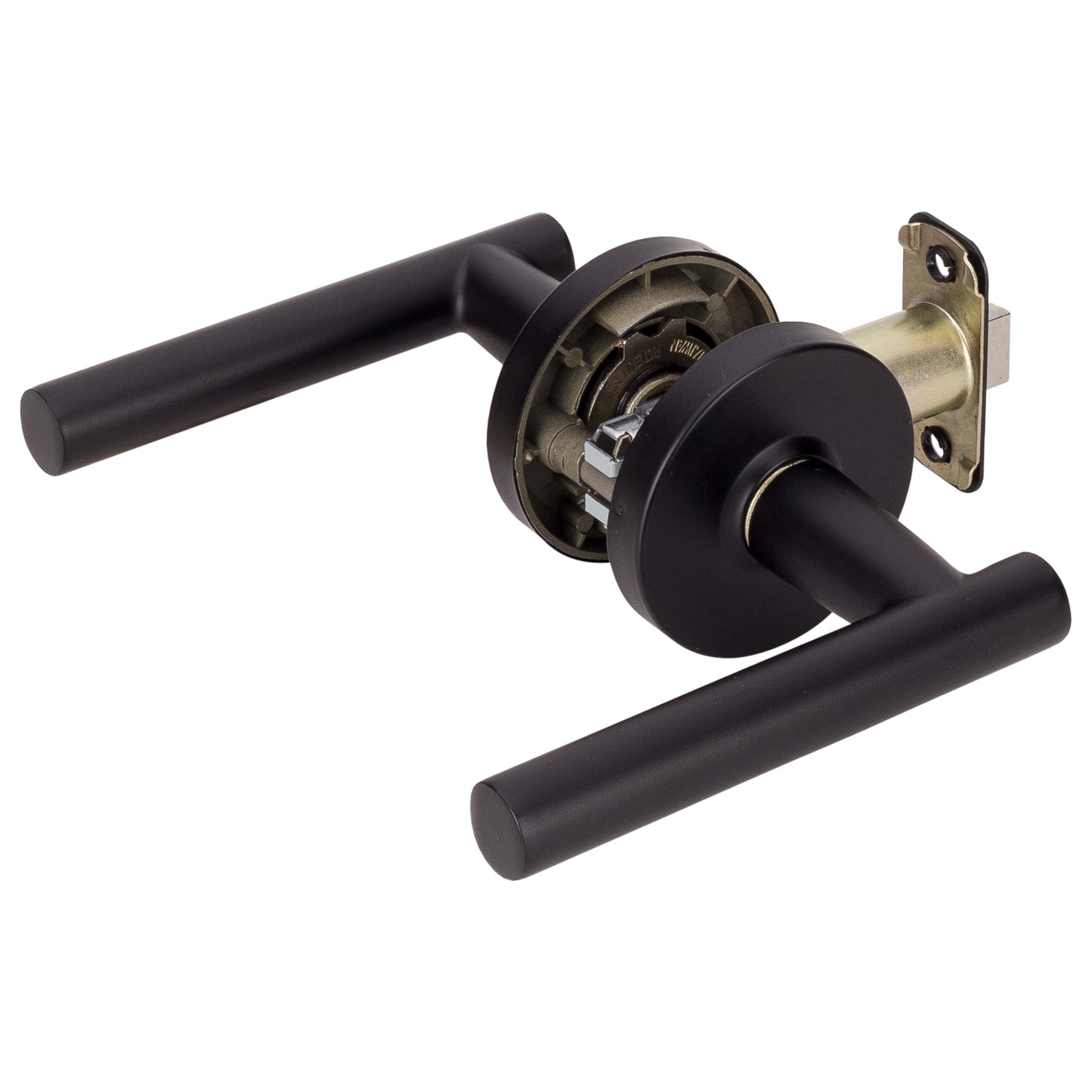 Door Lever Set Closet / Hall / Passage Function Contemporary Style Riley Collection
