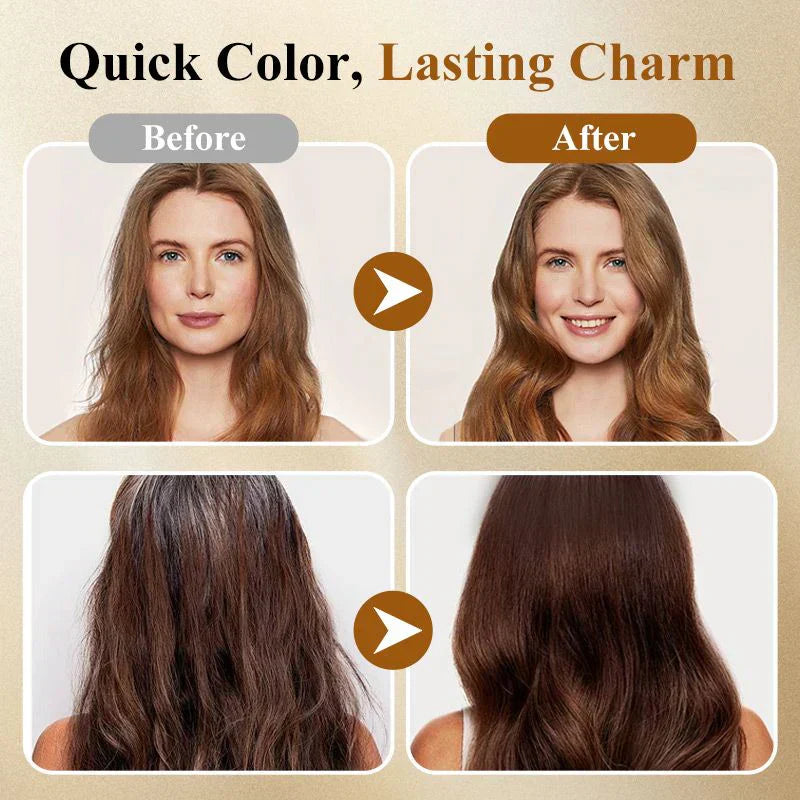 🔥🖤Black Friday Sale:49% OFF🔥NovaHair Instant Dye Shampoo